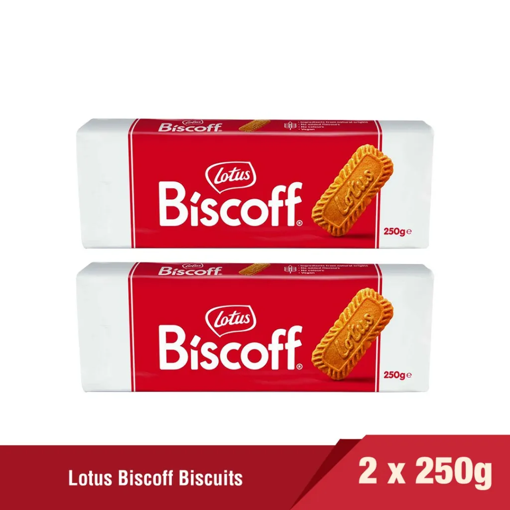 Lotus Biscoff Biscuits 250g x 2
