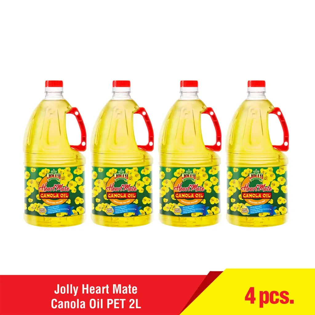 Jolly Heart Mate Canola Oil PET 2L x 4