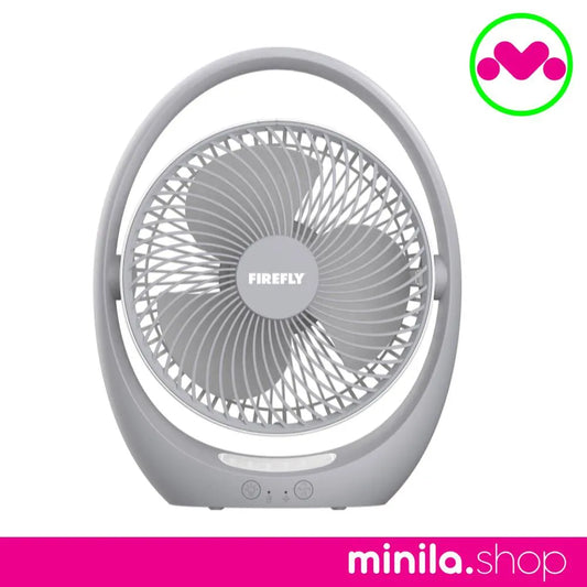 Firefly Fel6115 7" Rechargeable Fan with Night Light