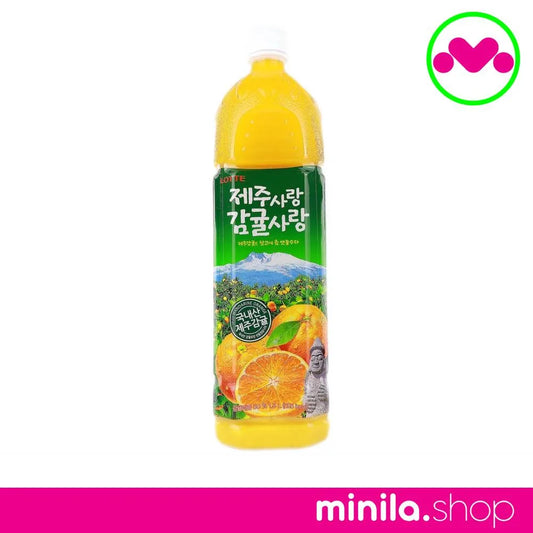 Lotte Mandarin Orange Juice Drink 1.5L