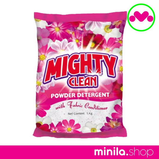 Mighty Clean Detergent Powder Floral Blossom - Powder (Pink) - 1 kilo