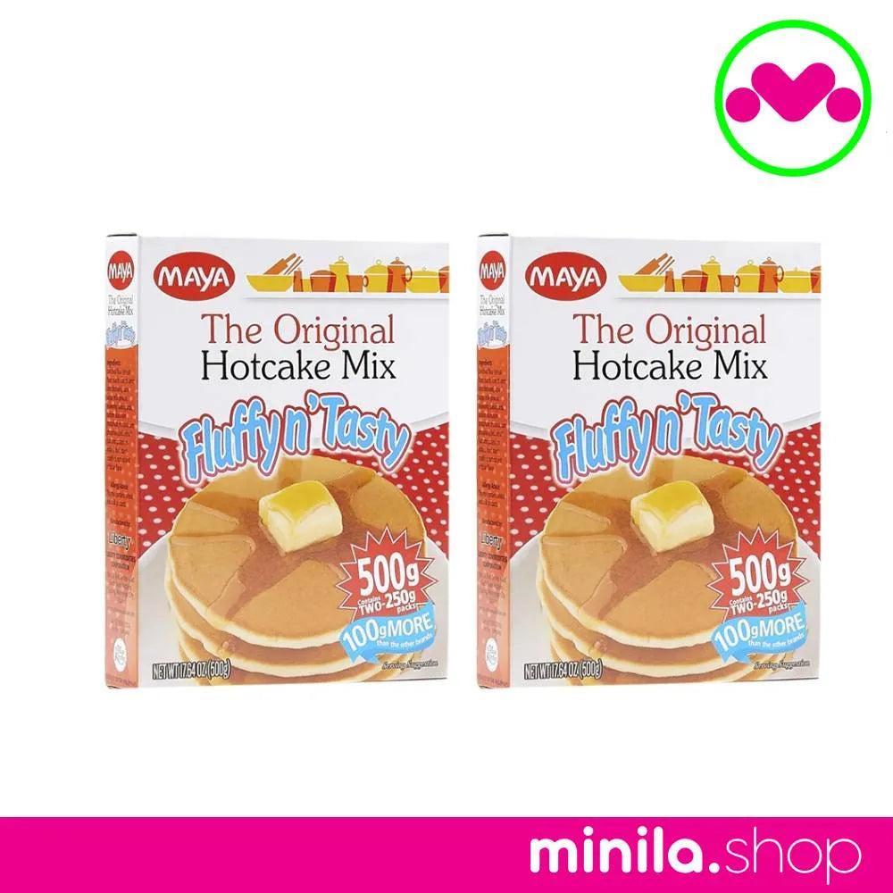 Maya The Original Hotcake Mix Fluffy 'n Tasty 500g x2