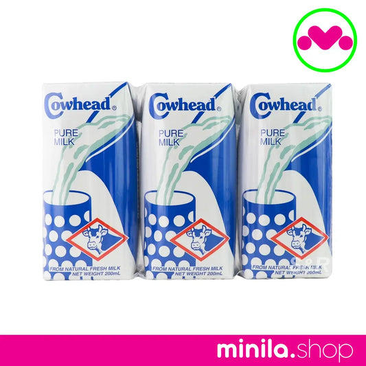 Cowhead Pure Milk (200mL x 3pcs)