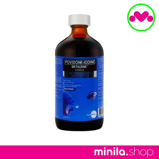 Betadine Povidone-Iodine Gargle 500mL