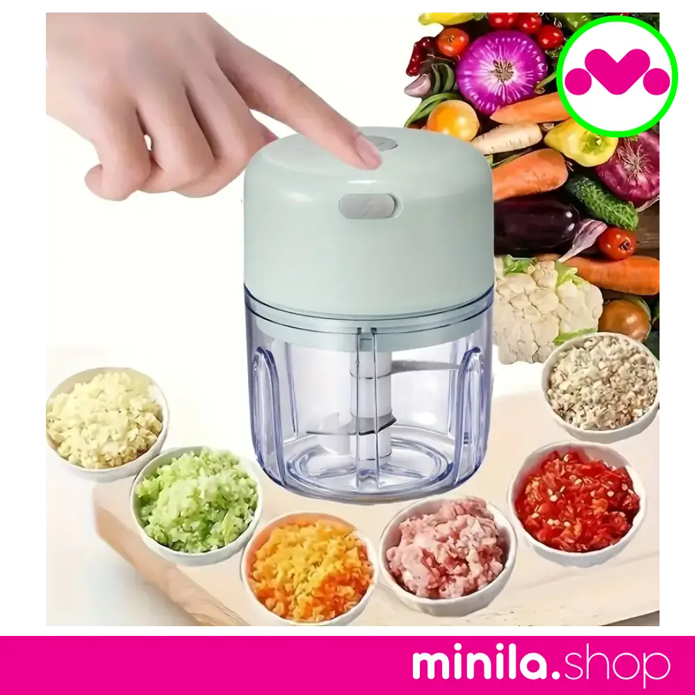 100/250ml Electric Mini Garlic Chopper USB Meat Grinder Garlic Masher Machine Sturdy Durable Crushed Ginger Vegetable Crusher Kitchenware