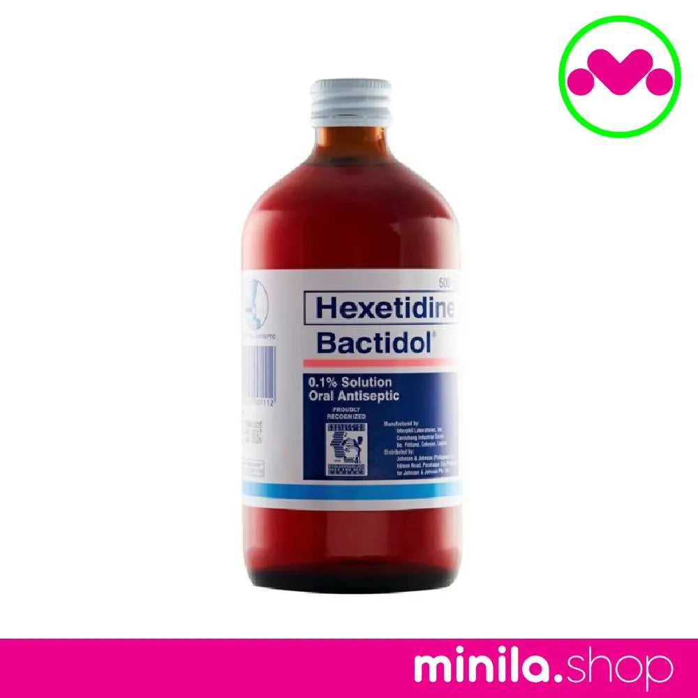 Bactidol Oral Antiseptic Mouthwash 500ml